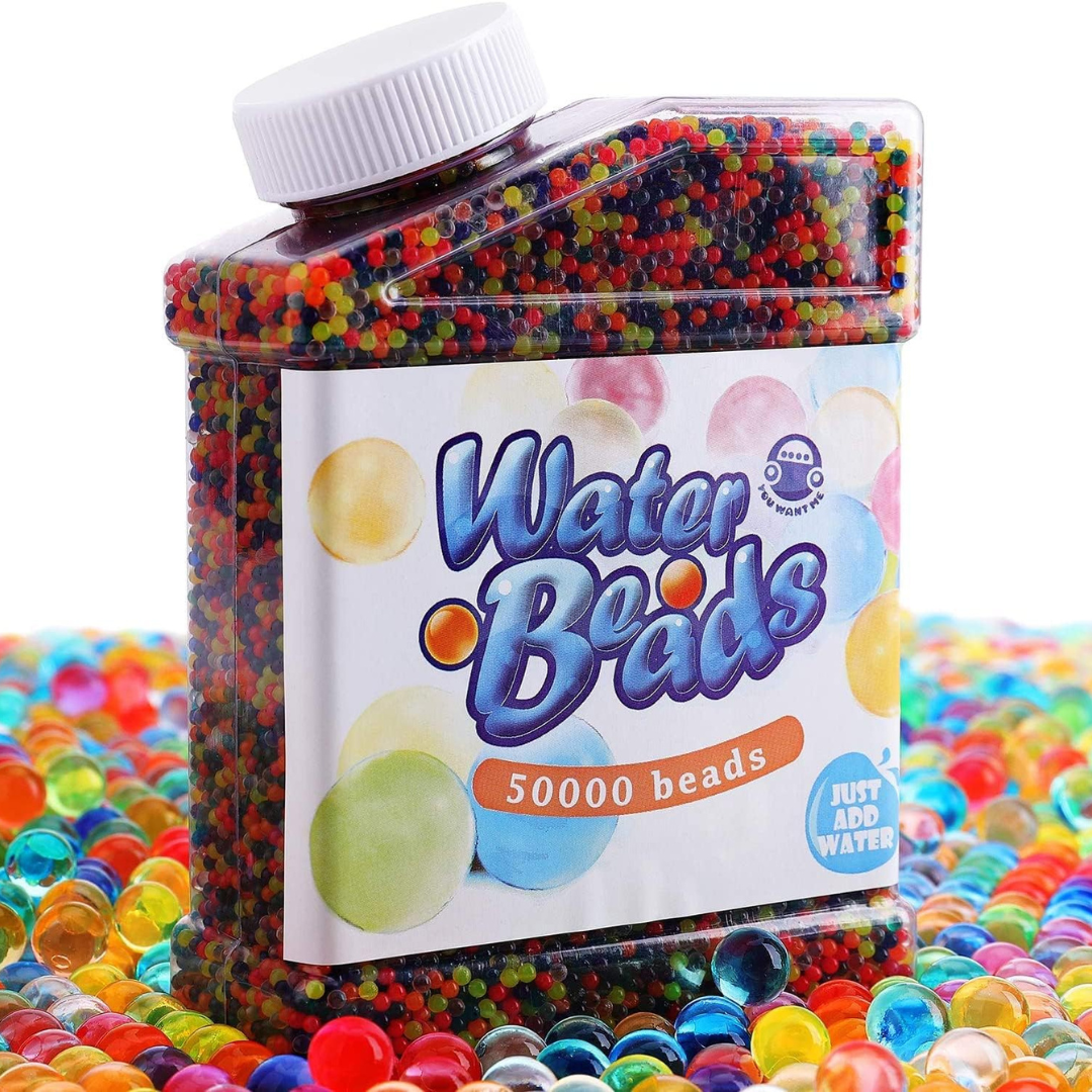 Premium 50,000 Piece ColorFul Water Beads Set for Decorative Styling